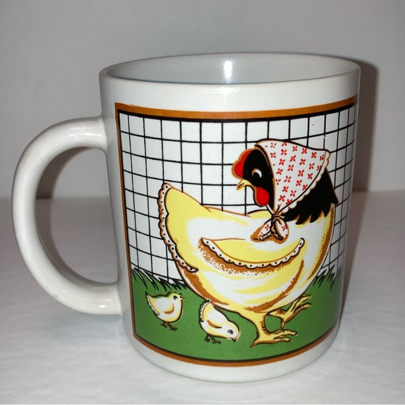 Chicken Mug | Chicken Coffee Cup | Chicken Coffee Mug | Chicken Farm Mug - Picture 3 of 5